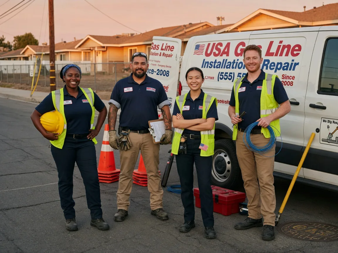 Gas Line Installation company in Huntington, AR